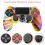Custodia in silicone per controller Sony PS4, compatibile con gamepad PS4 Dualshock 4, joystick PS4 DS4 Pro e 2 copri-levette 5