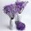 Gypsophile naturelle (3 bouquets) – Violet clair 4