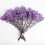 Gypsophile naturelle (3 bouquets) – Violet clair 3