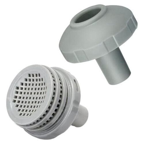2X Substituição Do Conector Do Filtro 11070 e 11072 e 12364 para Piscina acima Do Solo 25022E 26005E Conector de Jato de Água de 1-1/4 Polegadas 1