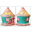 LED-julepepperkakehuslys, pepperkakehusdekorasjon 4