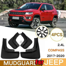 (For 2.4L)Compatible 2011-2020 For jeep Compass Mudguard Fender Mud Flap Guards Splash Mudflaps Car