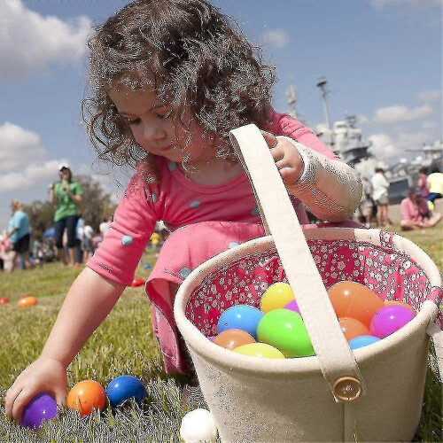 50pcs 6cm Fillable Plastic Easter Eggs 2