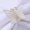 8PCS Flower Butterfly Napkin Ring Holders for Easter Wedding Party Decor 4