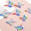 2025 1 Set Fluorescent Butterfly Fridge Magnets Creative Cute 3D Refrigerator Decor 4