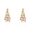 2X Mini Iron Craft Bell Christmas Tree Desktop Simulation Display Decor 2