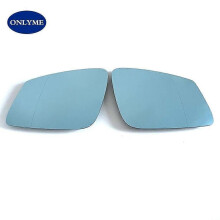 (Linke Seite) Kompatibles Weitwinkel-Heizspiegelglas in Blau für BMW F01 F02 F03 F04 F06 F07 F10 F11