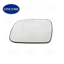 (Weitwinkel L) Kompatibles beheiztes Weitwinkel-Außenspiegelglas für PEUGEOT 307 (2001 02 03 04 05 06