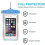2 Pack Universal Waterproof Cell Phone Dry Bag Pouch Case 5