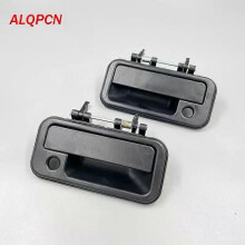 (1 pair)Applies to Door Outer Handle use for isuzu pickup Tfr Black plastic left&Right Rodeo 1992-1997