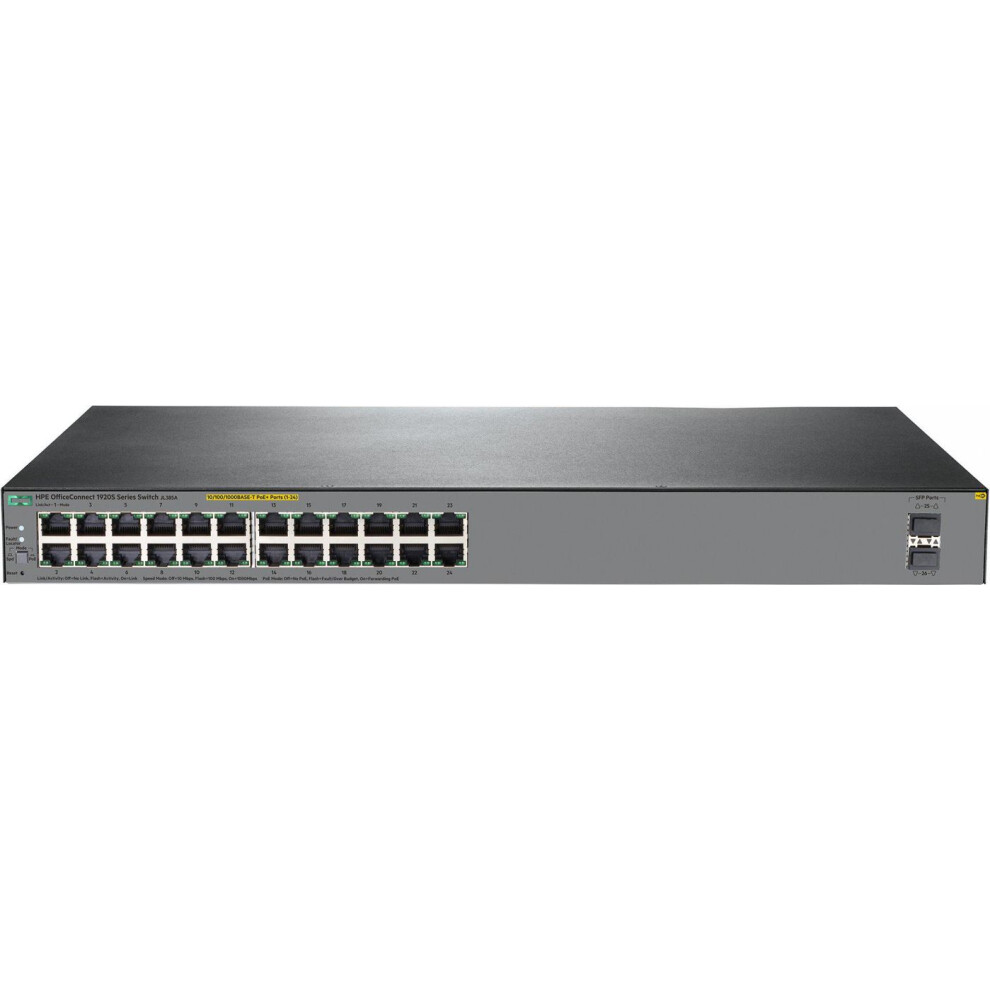 Hewlett Packard Enterprise Officeconnect 1920S 24G 2Sfp Poe+ 370W Switch 5715328190139