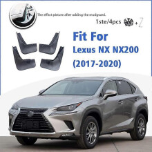 (NX200(2017-2020))Compatible Mudguard For Lexus NX NX200 NX300 2017-2022 Front Rear Mudflaps Mudguards