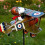 Snoopy Pilot Gartenwindmühle mit rotierendem Propeller - bhp2 2