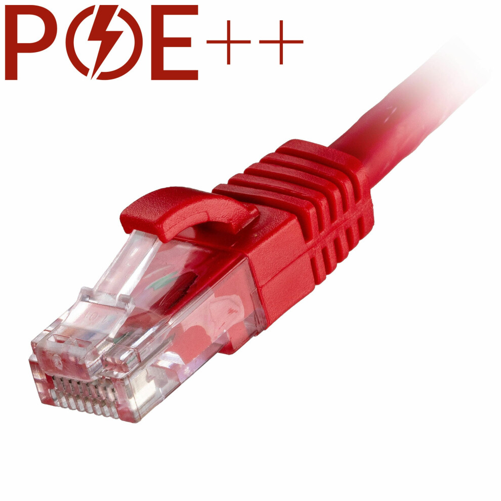 Cablenet 1.5M Cat6 Rj45 U/Utp Lsoh 24Awg Snagless Booted Patch Lead Red 5056750324755