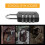 Combination-Padlock 4-Digit-Gym-Locker-Lock - 4 PCS Resettable Combo Lock for Toolbox School Employee Locker 4