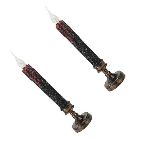 Candele decorative a LED sicure, lampade di Halloween resistenti per chiese e case 2