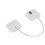 No Drilling Required Password Fridge Lock - Square Extended 30cm for Enhanced Security White 1