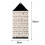 24 Grid Wall Hanging Storage Bags Advent Calendar Home Decor 5