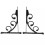 16Pcs Wall Mounted L Shaped Angle Bracket Multifuntional Brace Shelf Brackets Decorative Shelf Brackets Wall Brackets S 2