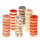Donut Stand 6 Pack, Acrylic Bagel & Donut Display Rack 5