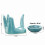 Latest Porcelain Ceramic Hand Oil Burner Diffuser for Home Office, Includes 1 Tea Light Candle 4