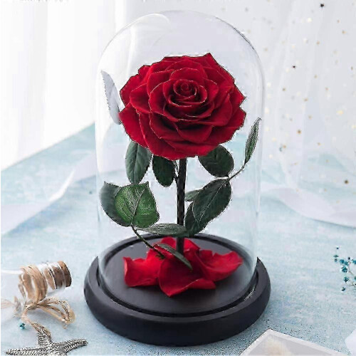 Geschenkidee mit konservierter Rose für Mama, Muttertagsgeschenk 1