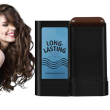 Root Touch Up Hair Color Stick Brown – Precise Gray Coverage, Natural Finish, Waterproof, 20g