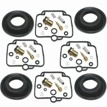 Passend für Suzuki GSXR 750 90-91 GSXR750W 92-95 Vergaser-Reparatursatz (Membran-Reparatur)