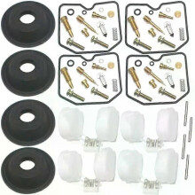 Passend für Kawasaki ZX1100 GPz1100 GPZ ZX 1100 Vergaser-Reparatursatz Membran Schwimmer