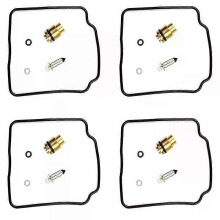 Applicable FOR FZ700 FZ750 FZX700 FZX FZ 700 Fazer Carburetor Rebuild Kit Needle seat gasket