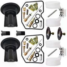 (B) Passender Motorradvergaser-Reparatursatz für Kawasaki EX250 ZZR250 GPX250 ZZR GPZ EX 250 Kraftstoff