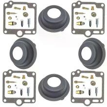 (B) Passend für Yamaha XJR1300 XJR1300SP 5EA 1998-2001 XJR 1300 Motorrad Vergaser-Reparatursatz Kraftstoff