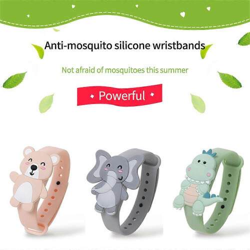 1 a 4 pulseiras repelentes de mosquitos para exterior, prática pulseira com fecho, proteção contra mosquitos 1