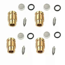 Anwendbar 4X für SP200 DR200 LT-F250 GS250 GS550 Vergaserreparatur Schwimmerventil Nadelsitz