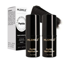 Hair Color Touch Up Comb with Peptides for Quick Gray Coverage, Black Root Concealer Stick 2PCS