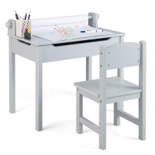Children's Activity Table and Chair Set with Storage