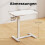 Adjustable Overbed Table with Hidden Wheels & Cup Holder 1