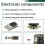 Placa de Desenvolvimento Heltec Meshtastic LoRa 32 V4 com GPS ESP32 SX1262, Tela OLED de 0,96 Polegadas, Alimentação Solar, LoRaWAN, Potência de 6