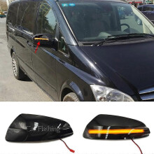 Passend für Mercedes-Benz Viano Vito W639 W636 C-Klasse Vito Rückspiegelbeleuchtung mit fließendem Wasser