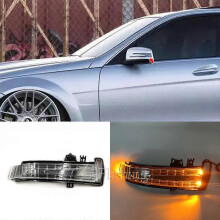 (Einer auf der rechten Seite) Passend für Mercedes-Benz C-Klasse C180 C200 Blinker C260 C300 Rückspiegel