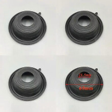 (4 Stück D) Passend für Yamaha YZF600 R YZF600R 1997-2007 Vergaser-Reparatursatz Schwimmermembran
