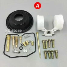 (1 Satz A) Passend für Kawasaki KLR250 KLR 250 Motorrad Vergaser-Reparatursatz Membran (Baujahre 1987-2005)