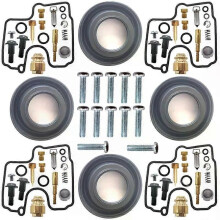 (B)Applicable Motorcycle Carburetor Repair Kit for SUZUKI GSX-R600 GSXR750 GSXR750W VL1500 GSX-R GSXR