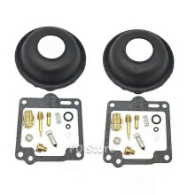 (2er-Set A) Passend für Yamaha Virago 1100 XV1100 XV1100S Vergaser-Kraftstoffsystem-Reparatursatz Kolben