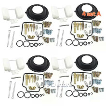 (4er-Set A) Passender Motorradvergaser-Reparatursatz mit Membranschwimmer für Honda X4 CB1300 Cruiser