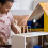 4 Pcs Mini Chinese Dollhouse Screen Model Wooden Decor Set 4