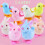 Easter Bounce Chick Broken Shell Multi Plastic Plush Interactive WalkJump Clockwork Toy 26 5