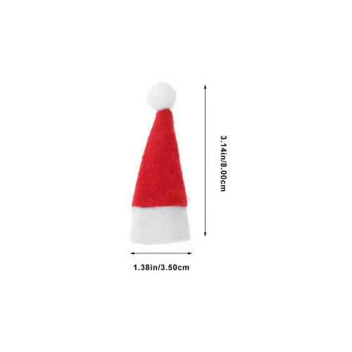 20 Pack Christmas Candy Hat Party Caps Multi Color 1