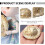 12Pcs Mini Woven Straw Hat Models Decorative Craft Accessories 5