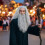 (Gray wig) Gray Hobbit Cosplay Wig & Beard Set 4